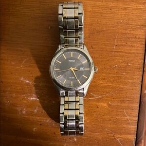 Timex Silver and Gold Classic Watch
